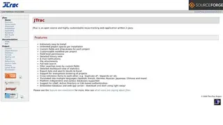 Jtrac screenshot