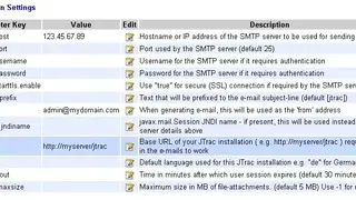 Jtrac screenshot