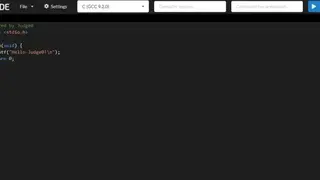 Judge0 IDE screenshot
