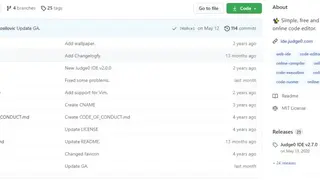 Judge0 IDE screenshot