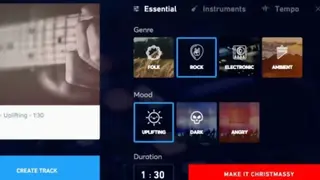 Jukedeck screenshot