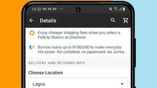 JUMIA screenshot