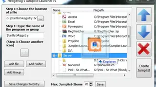 Jumplist-Launcher screenshot