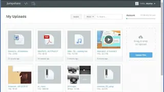 Jumpshare screenshot