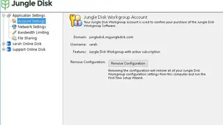 JungleDisk screenshot