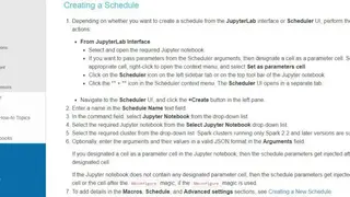 Jupyter Notebook Scheduler screenshot