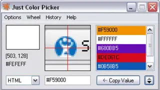 Just Color Picker screenshot