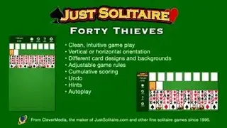 Just Solitaire: 40 Thieves screenshot