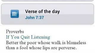 Just1BWord BIBLE screenshot