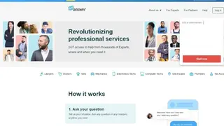 JustAnswer screenshot