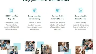 JustAnswer screenshot