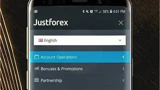 Justforex screenshot