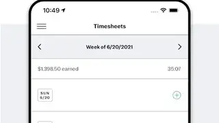 Justworks Hours screenshot