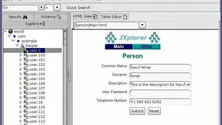 JXPlorer screenshot