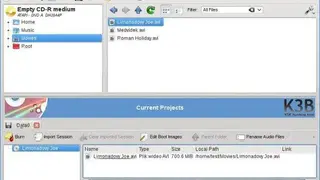 K3b screenshot