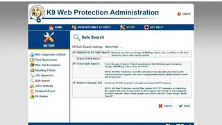 K9 Web Protection screenshot