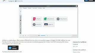 Kaffeine screenshot