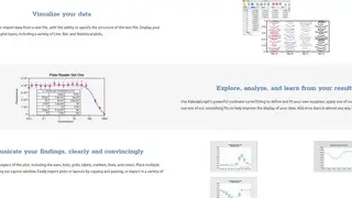 KaleidaGraph screenshot