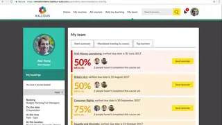 Kallidus screenshot