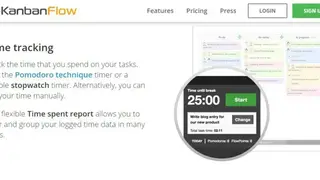 KanbanFlow screenshot