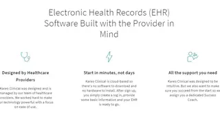 Kareo EHR screenshot