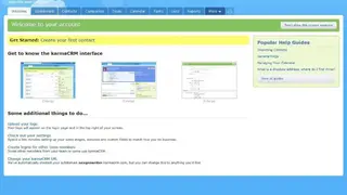 KarmaCRM screenshot
