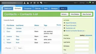 KarmaCRM screenshot