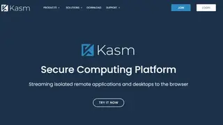 Kasm screenshot