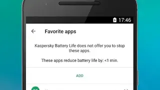 Kaspersky Battery Life screenshot