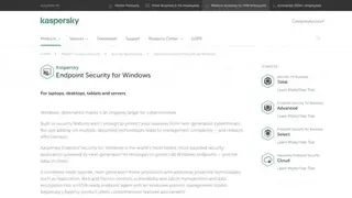 Kaspersky Endpoint Security screenshot