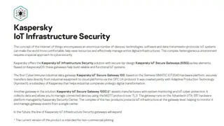 Kaspersky IoT screenshot