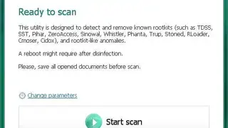Kaspersky TDSSKiller screenshot