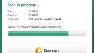 Kaspersky TDSSKiller screenshot