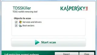 Kaspersky TDSSKiller screenshot