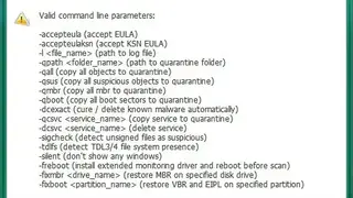 Kaspersky TDSSKiller screenshot