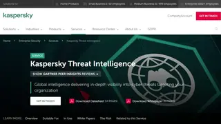 Kaspersky Threat Intelligence Services screenshot