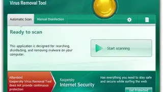 Kaspersky Virus Removal Tool screenshot