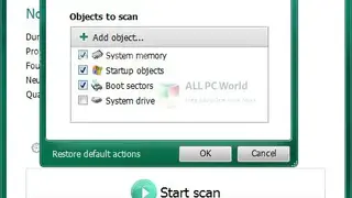 Kaspersky Virus Removal Tool screenshot
