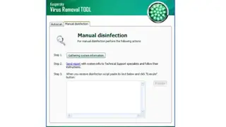 Kaspersky Virus Removal Tool screenshot