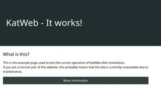 KatWeb screenshot