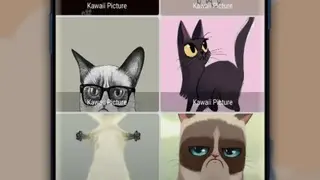 Kawaii Cat Wallpapers HD screenshot
