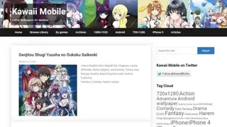 Kawaii Mobile screenshot