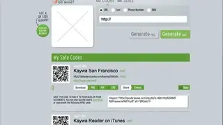 Kaywa QR Code screenshot