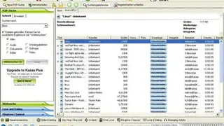 Kazaa screenshot