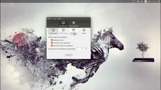 Kazam screenshot