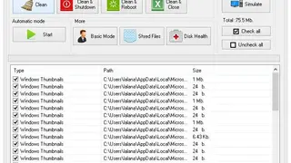 KCleaner screenshot