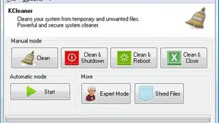 KCleaner screenshot