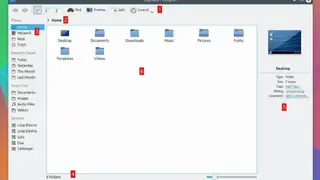 Kde Dolphin screenshot