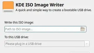 KDE ISO Image Writer screenshot