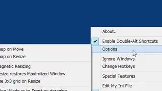 KDE Mover-Sizer screenshot